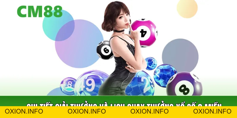 Xổ Số 3 Miền – Game Truyền Thống Được CM88 Nâng Tầm - OXION.INFO