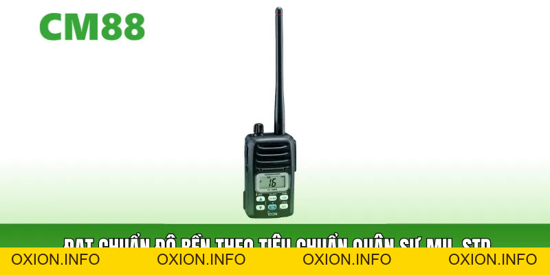 Bộ Đàm ICM88 – Máy Liên Lạc Hàng Hải Bền Bỉ, Chống Nước - OXION.INFO
