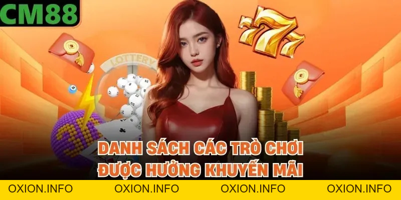 Khuyến Mãi Nạp Đầu CM88 - Cơ Hội Nhận Phần Thưởng Giá Trị - OXION.INFO