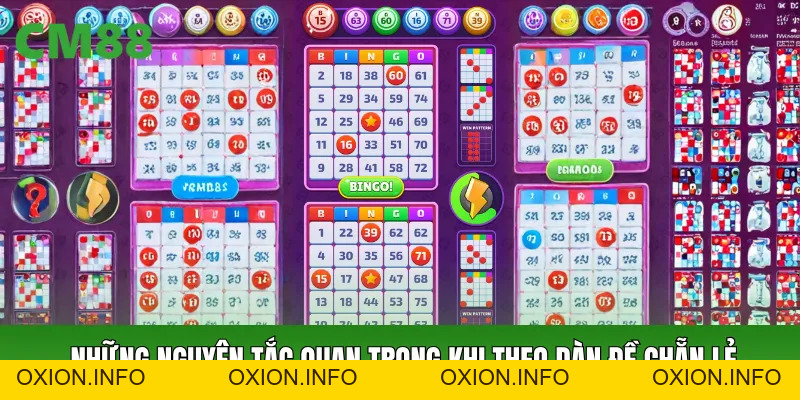 Dàn Đề Chẵn Lẻ 2026 - Cách Lọc Số Logic Và Lên Dàn Hợp Lý - OXION.INFO