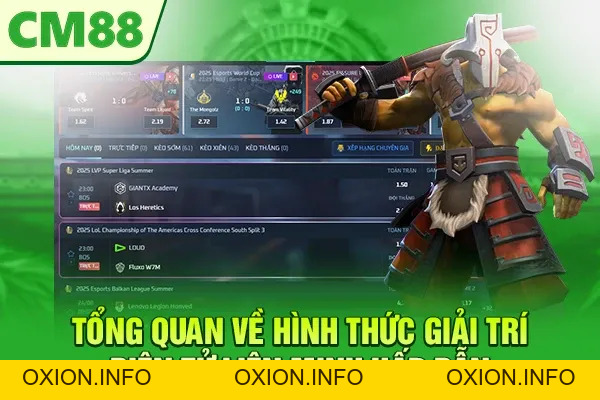 Cá Cược Liên Minh – Đỉnh Cao Esports CM88 Đầu Năm 2026 - OXION.INFO