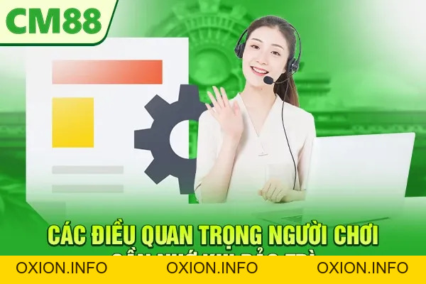CM88 Bảo Trì - Nguyên Nhân Từ Hệ Thống Và Cách Khắc Phục - OXION.INFO